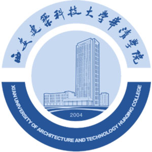 西安建筑科技大学华清学院 校徽