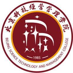 北京科技经营管理学院 校徽